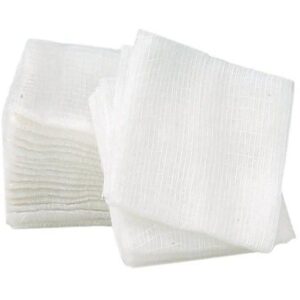 Gauze Swabs non sterile 100×100 (100’s) 8 ply