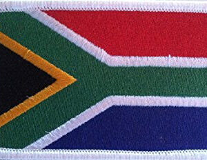 Embroidered South African Flag Patch