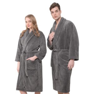 Luxury Spa Gown | Charcoal