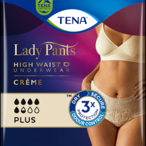 TENA Lady Pants Plus Crème High Waist Incontinence Underwear