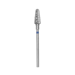 Staleks Carbide nail drill bit, ?frustum?, blue, head diameter 6 mm/ working part 14 mm