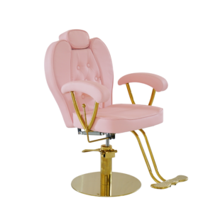 Goddess Stylist & Brow Chair - Pink & Gold