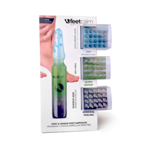 Feetcalm Peeling Ampule Display Stand - Includes stock