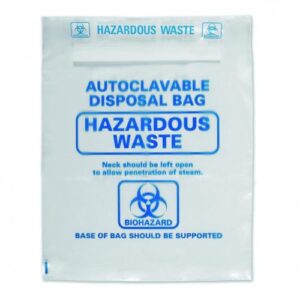 Autoclavable bags 310 x 360mm Clear 200/pk