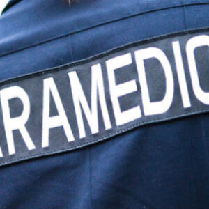 Paramedic Print on Back of Jacket/Jump Suit