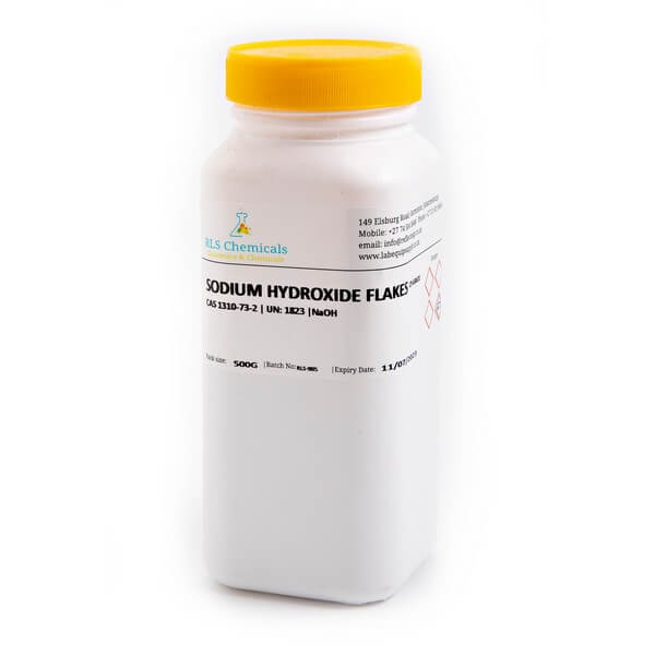 Sodium Hydroxide Flakes CP – 500g