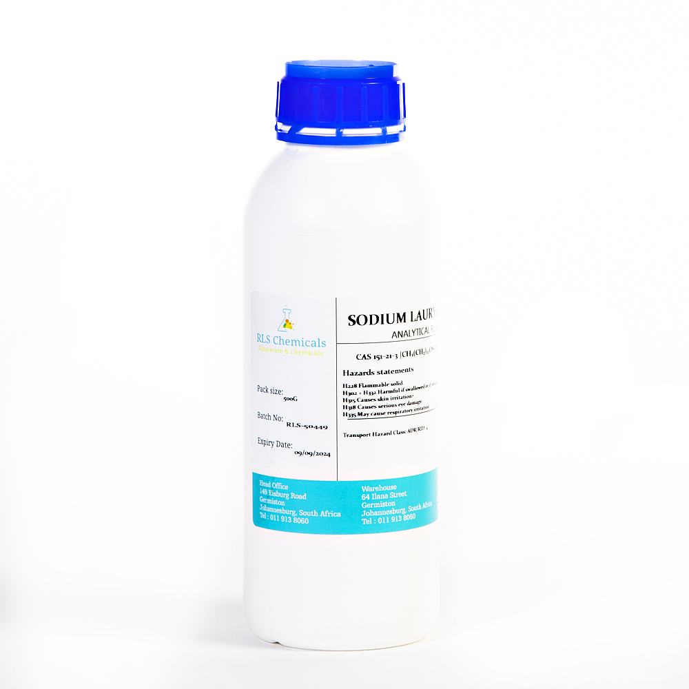 Sodium Lauryl Sulphate AR – 500g - Image 2