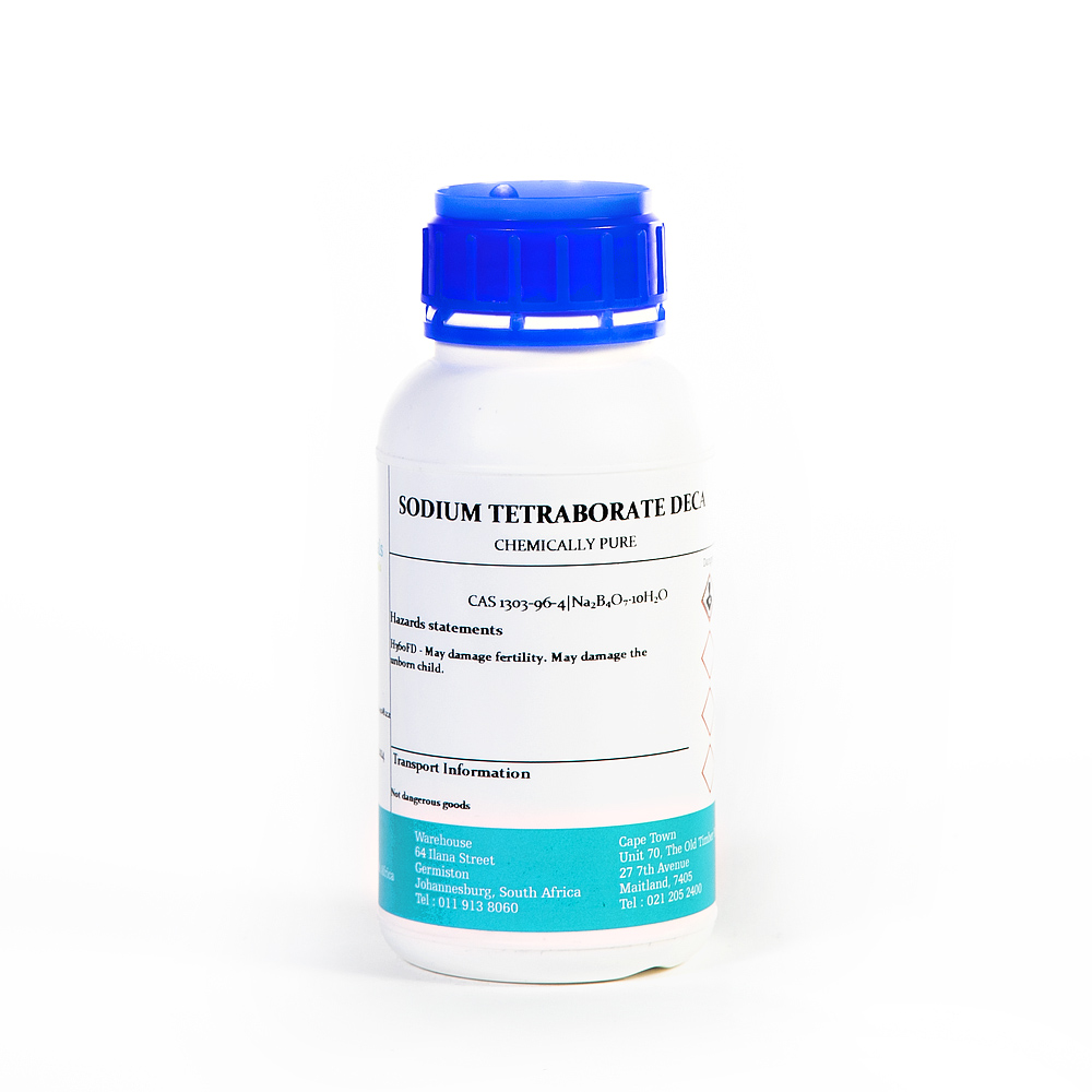 Sodium Tetraborate CP Decahydrate – 500g