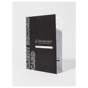 HD Brows Cient Record Cards