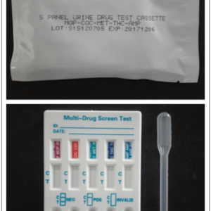Drug Test 5 Panel ( THC/COKE/MOR/AMP/MET )