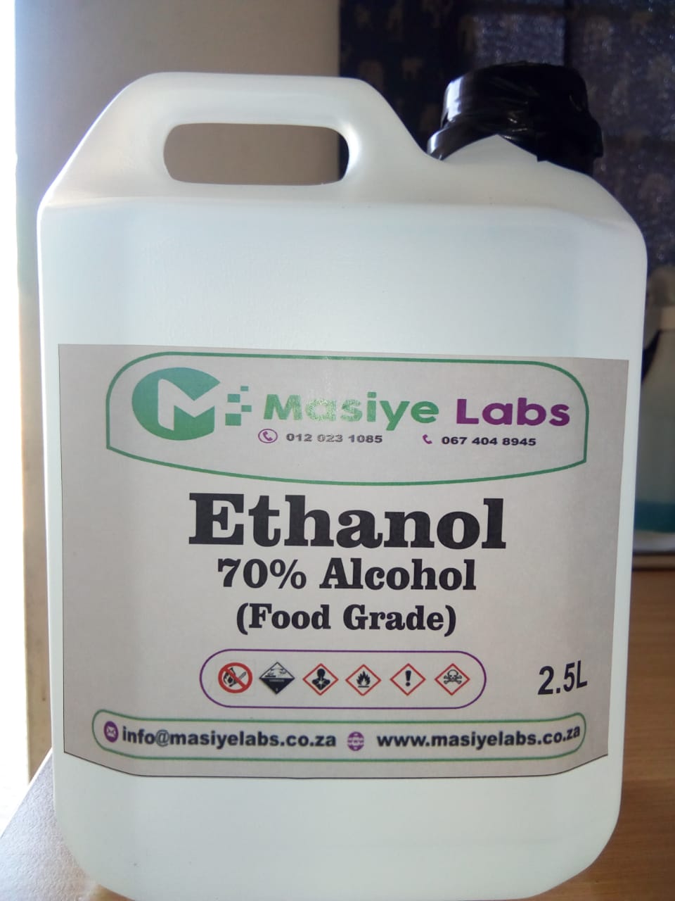 Ethanol Alcohol Food Grade 70% 2.5L