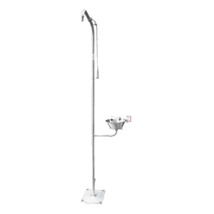 Single Hand Operated Safety Shower