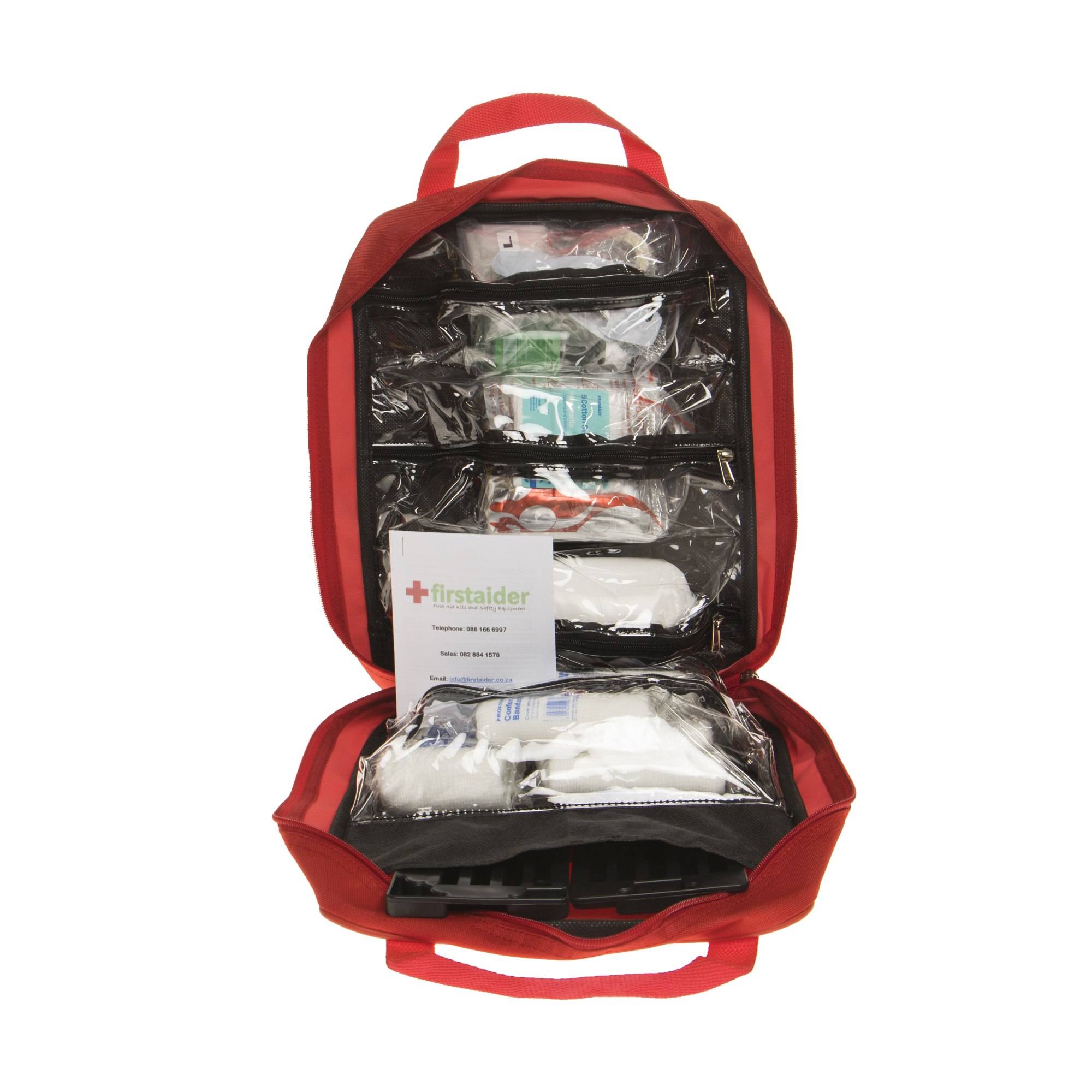 Regulation 3 First Aid Kit in Grab Bag Red (5-50 persons) - Image 7