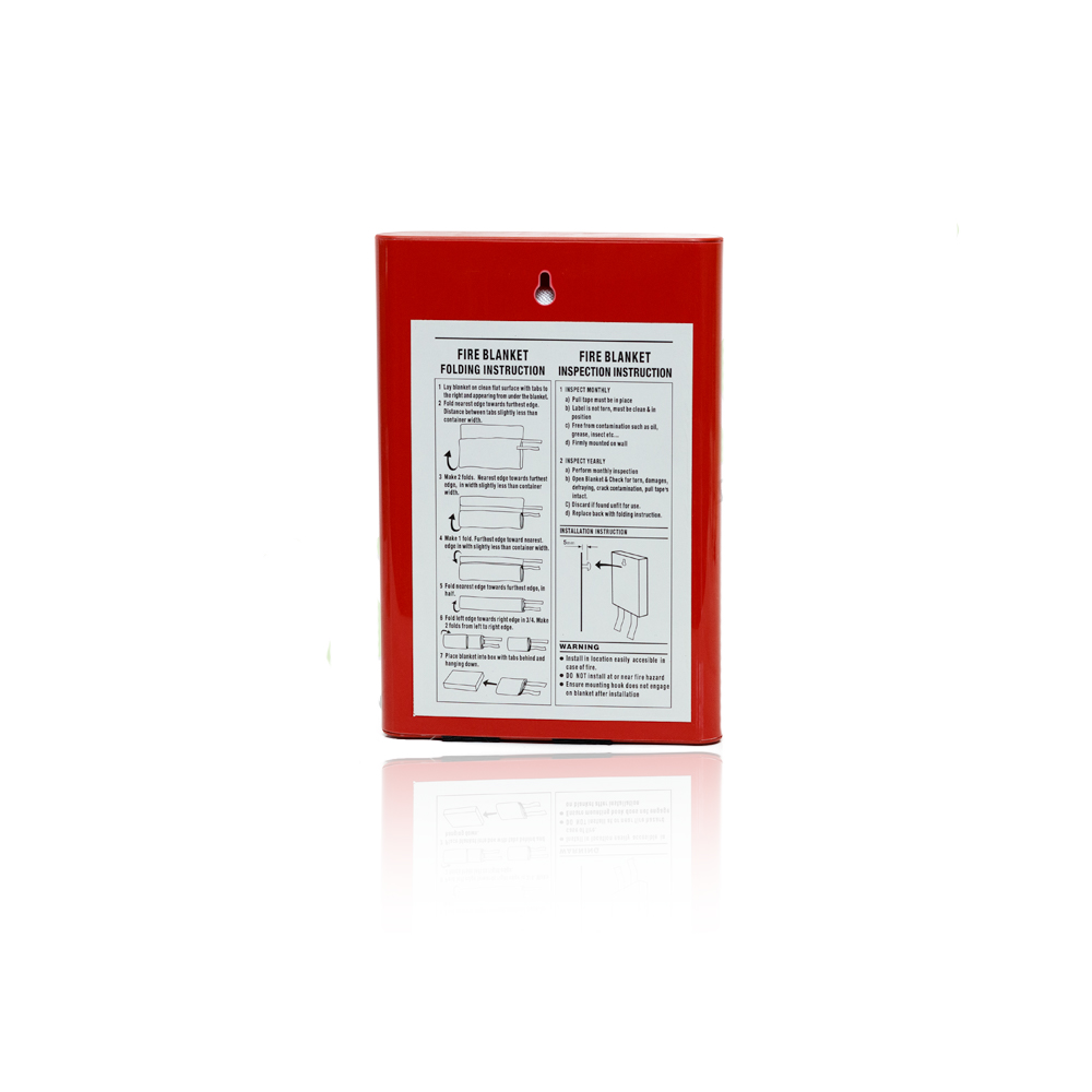 Fire Blanket 1*1m In Plastic case - Image 3