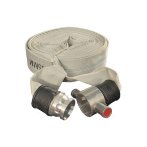 Layflat Hose 65mm x 30m c/w Couplings 10 Bar (White)