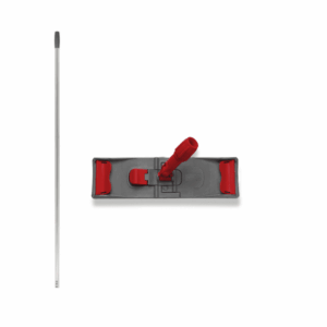 Filmop Speedy Frame With Red Pedal Button and Mop Handle