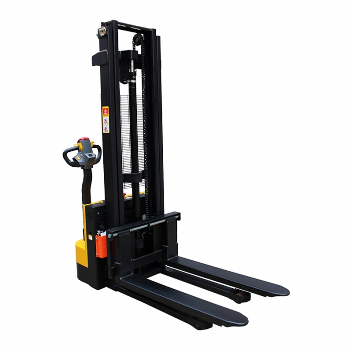 1.5T Fully Electric Stacker with Adjustable Forks Capacity 1500kg Lift Height 3300mm - Image 2