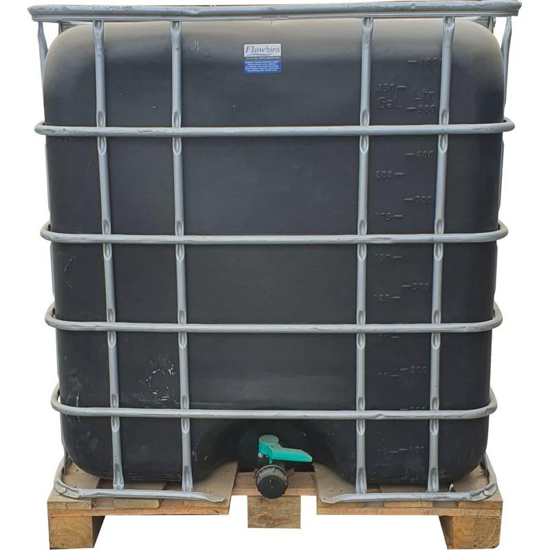 Grade A RECON – 1000lt Flowbin, chemical wooden pallet unsealed recon