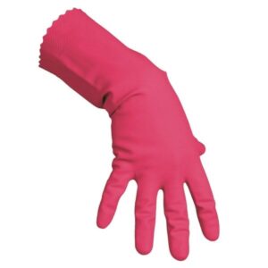 Vileda Multi-Purpose Natural Latex Gloves – Red (pair)