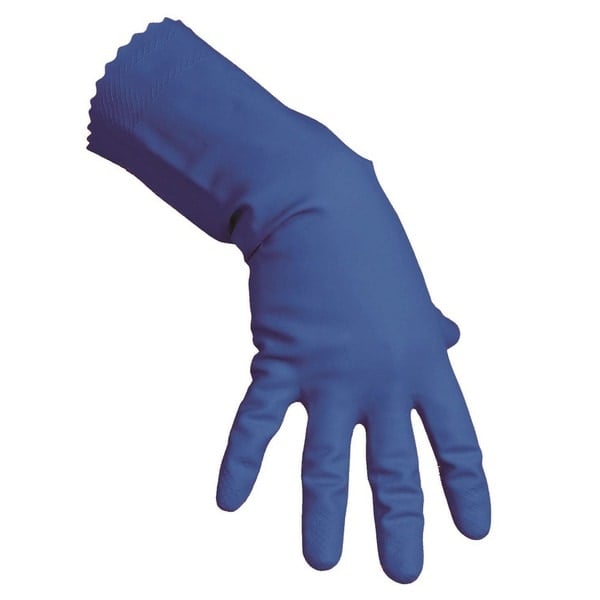 Vileda Multi-Purpose Natural Latex Gloves – Blue (pair)