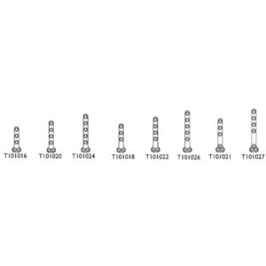 1.0mm T-Plates : Compression (UK Import)