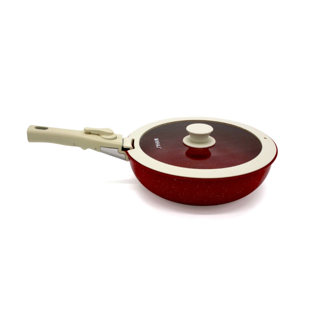 12pc Non Stick Cookware with Detachable Handles - Image 6
