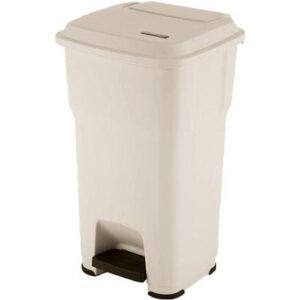 Vileda Hera Pedal Bin 60L Beige