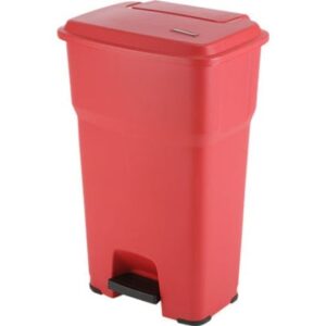 Vileda Hera Pedal Bin 85L Red