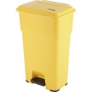 Vileda Hera Pedal Bin 85L Yellow