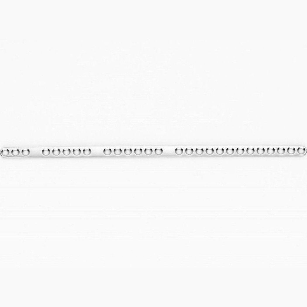 1.5mm Cuttable Plates with Spaces1.5/2.0 Screws 27 Holes 120 mm Long