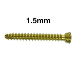 1.5mm LeiLOX Titanium Locking Screws - Star Drive