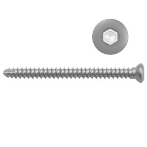1.5mm Self-tapping Cortical Screws - Hexagonal Head - - Stainless Steel (German Import)