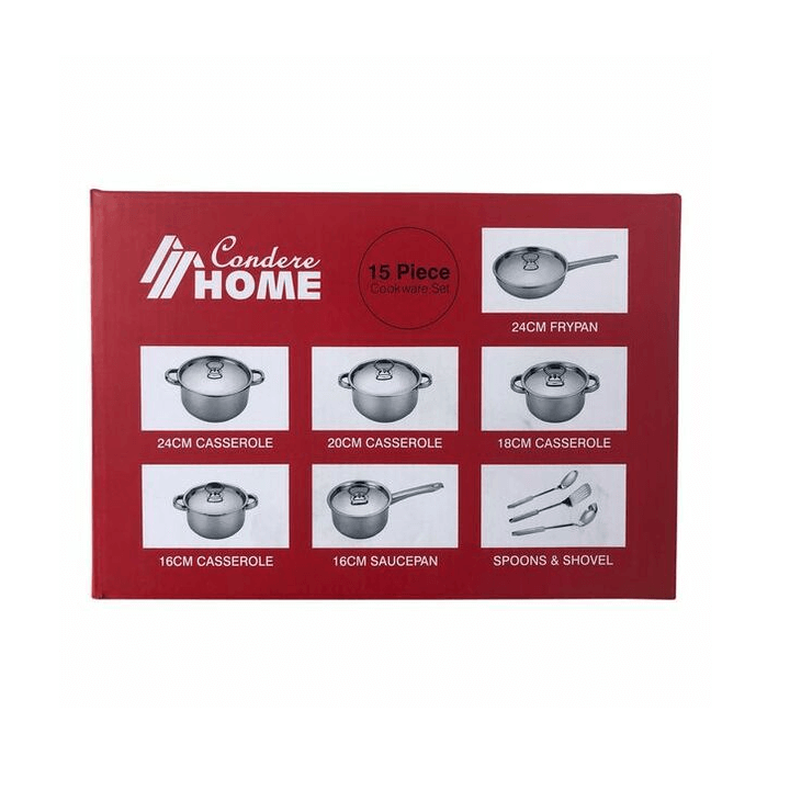 Condere - 15pc Cookware Set - Image 4