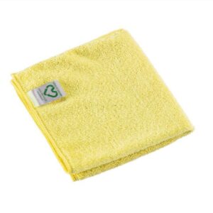 Vileda r-MicroTuff Swift Microfiber Cloth Yellow (Pack of 5)