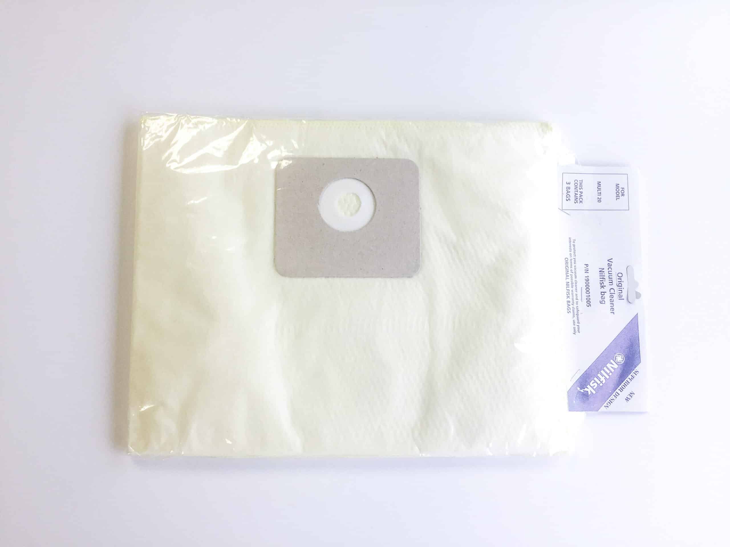 Filter bag Nilfisk Multi 20 (pack of 3)