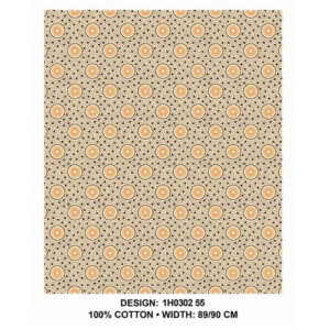 3 Cats Fabric - CW55 - Cream