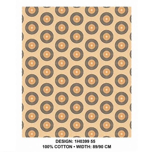 3 Cats Fabric - CW55 - Cream - Image 2