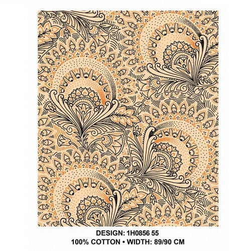 3 Cats Fabric - CW55 - Cream - Image 6