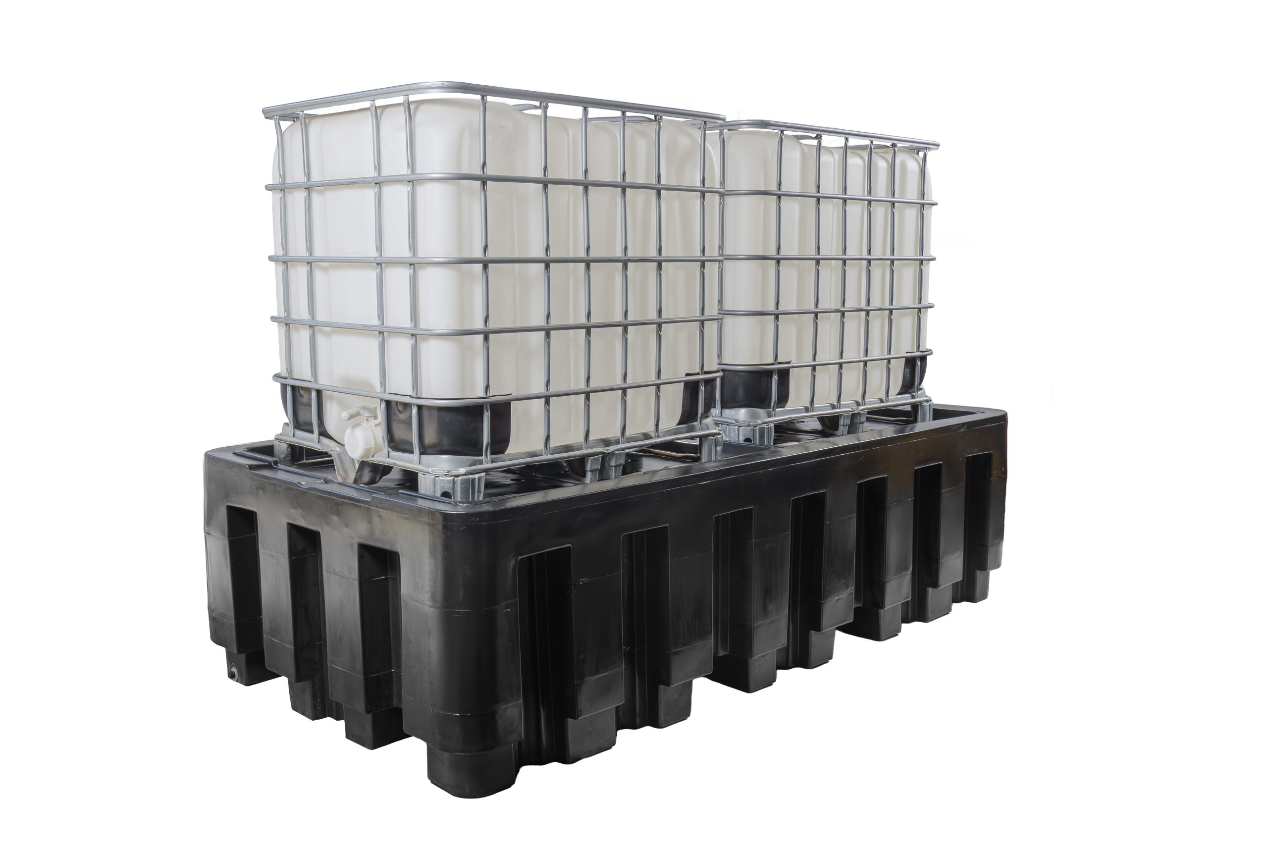 POLYETHYLENE 2200L DOUBLE IBC SPILL DECK UP TO 2200L IN CATCHMENT