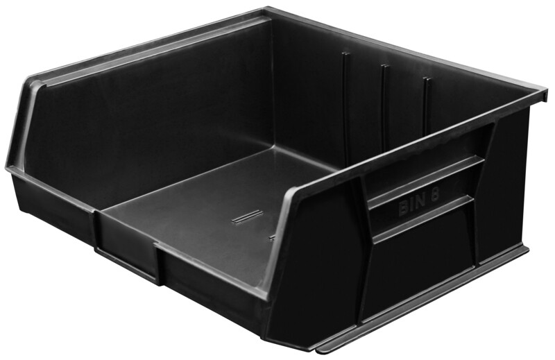 Bin Size 8 Black – 375mm x 420mm x 180mm