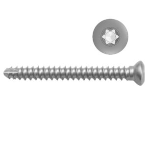 2.7mm Self-tapping Cortical Screws - Star Drive - Stainless Steel (German Import)