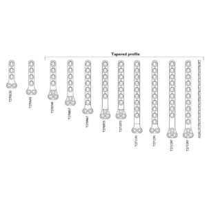 2.7mm T-Plates : Compression (UK Import)