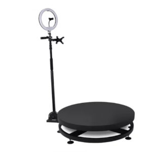 360 Photo Video Booth Electric Machine with Ring Light