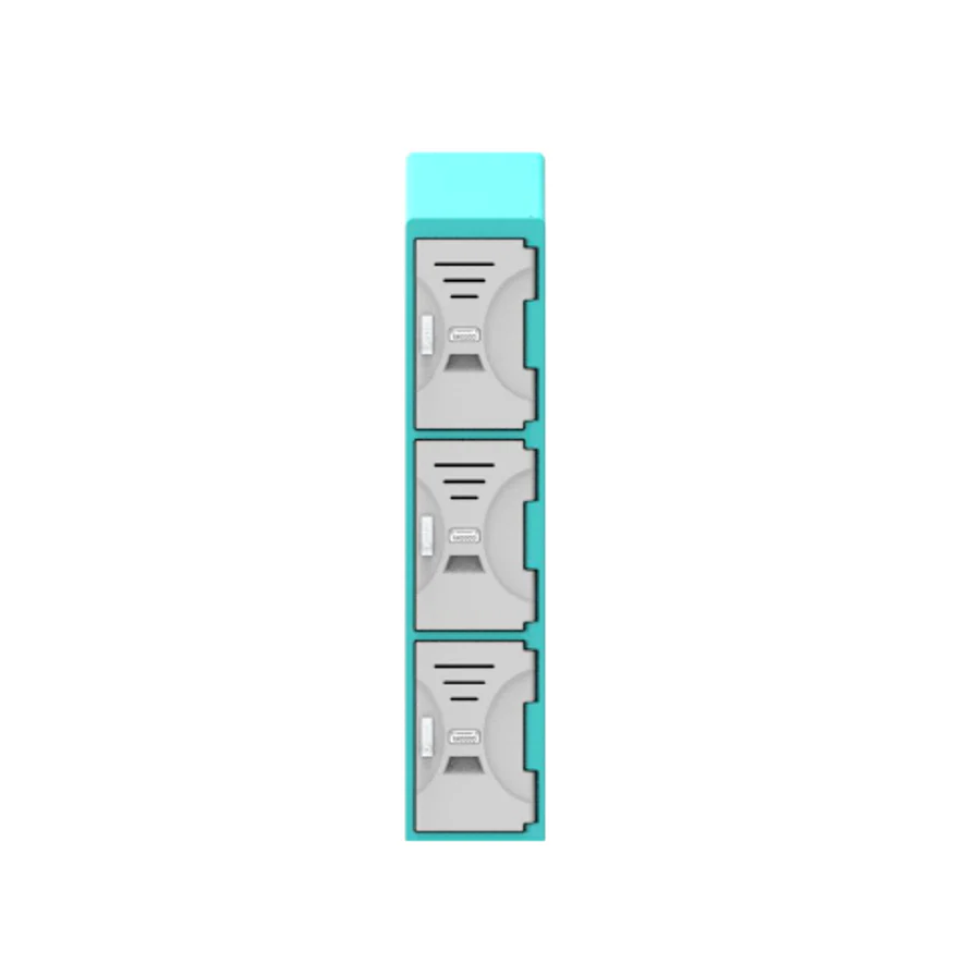 3 Tier Plastic Locker – 310mm(W) x 455mm(L) x 1485mm(H)