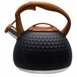 Stove Top Kettle - Wooden Handle 3L Embossed