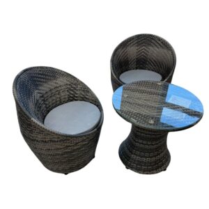 Patio Furniture  - Round Tub Chair & Table Set