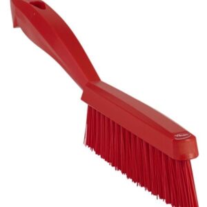 Vikan Hard Narrow Short Handle Hand Brush Red 300mm
