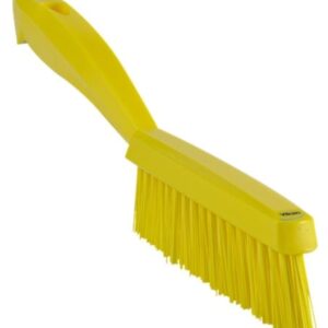 Vikan Hard Narrow Short Handle Hand Brush Yellow 300mm
