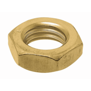 Nuts Hex Din 439 1/2 Brass M5 – M12 (Packs of 100)