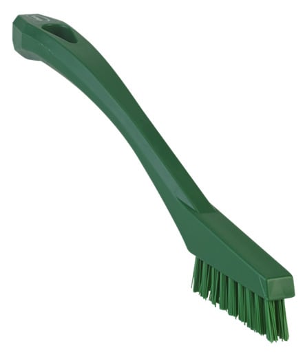 Vikan Hard detail Brush Green 205mm